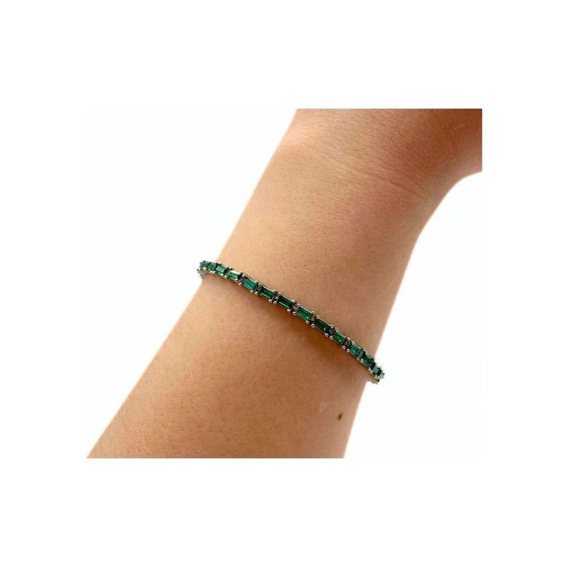 bracciale tennis in argento mod. br1519 [87064661]