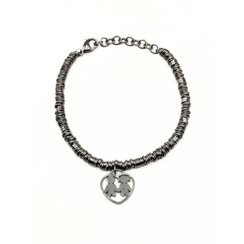 BR.  ACCIAIO C/CHARMS MOD. BRD00241 [65a37cb4]