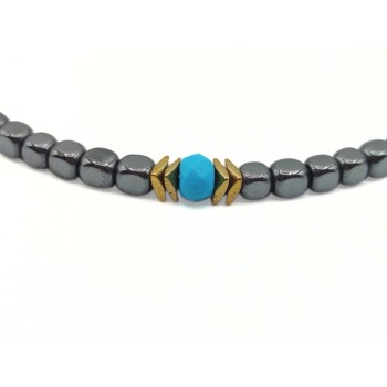 BRACCIALE IN  ACCIAIO CON PIETRE COLORATE MOD. BRU2312 [a84d9ff6]