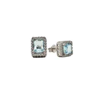 OR. TAGLIO SMERALDO IN ARGENTO 925 MOD. E2544 [65a33a9d]