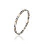 bracciale in acciaio con piastre rosa e blu mod. itabr6657 [53fb3e26]