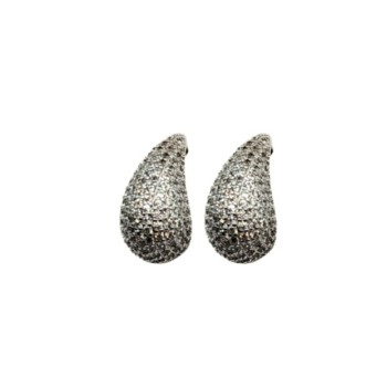 orecchini goccia pavè in argento 925 mod. E2846 [c400b3ea]