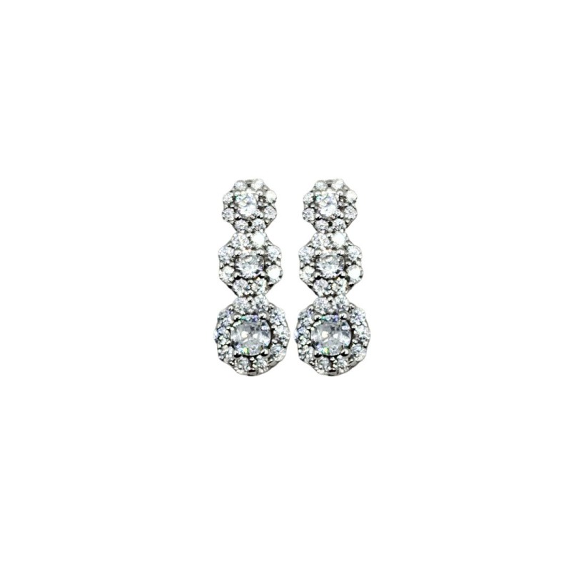 OR. TRILOGY IN ARGENTO CON ZIRC. MOD. E2749 [e509b736]