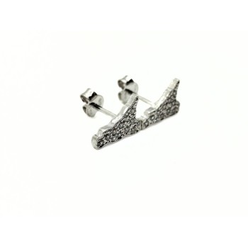 OR.SICILIA BOTTONCINO IN ARGENTO E ZIRCONI MOD. ITAARGOR660 [c7c433ca]