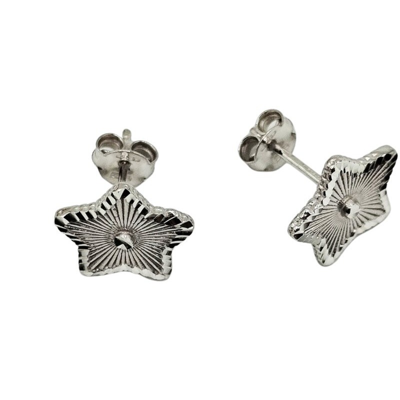 orecchini stella rigata in argento mod.  NCOR710 [f0278d6b]