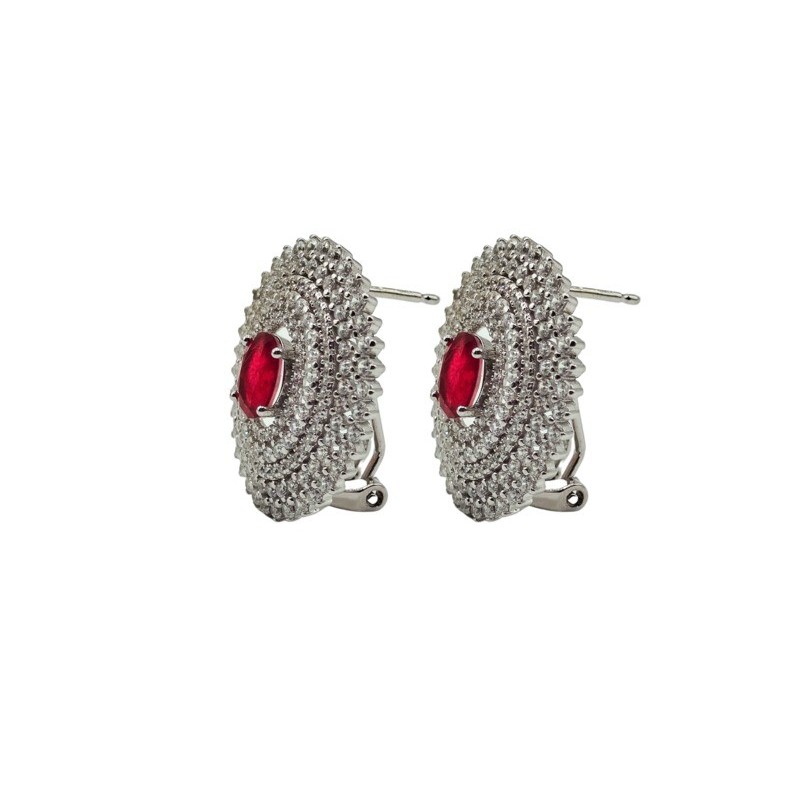 ORECCHINI CON ZIRCONI IN ARGENTO MOD. OR76194 [dc5f8326]