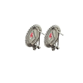 ORECCHINI CON ZIRCONI IN ARGENTO MOD. OR76194 [0579c02b]