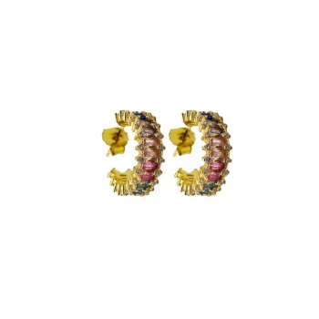 OR. CERCHIO APERTO CON ZIRCONI MOD. OR76358 [749df631]