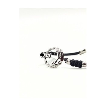 BR. IN ARGENTO CORDA CON NODI MOD. SSBR119 [b4d4e260]