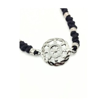 BR. IN ARGENTO CORDA CON NODI MOD. SSBR119 [e6594175]