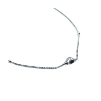 collana pop corn in argento mod. SSCL54 [5a9e28be]