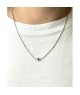 collana pop corn in argento mod. SSCL54 [ed83e9ba]