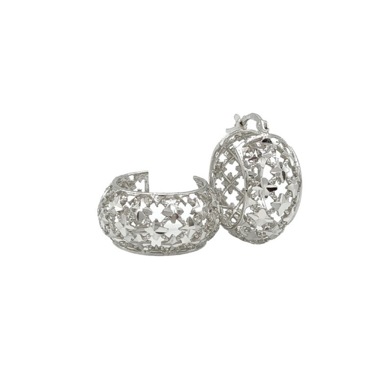 Orecchini Shiny Argento Mod.TGHOR15A [da9459fe]