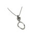 CL. IN ARGENTO CON OVALE E CUORE ZIRCONE MOD. ITAARGCL1190 [032c77db]
