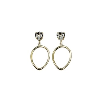 OR. IN ARGENTO CON OVALE E CUORE ZIRCONE MOD. ITAARGOR1170 [49f39bfb]