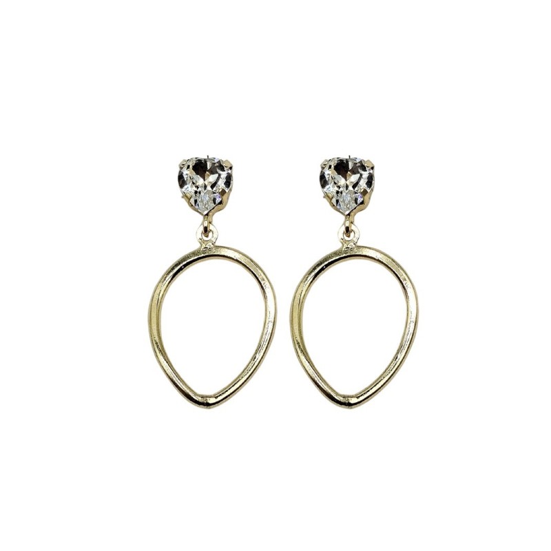 OR. IN ARGENTO CON OVALE E CUORE ZIRCONE MOD. ITAARGOR1170 [49f39bfb]
