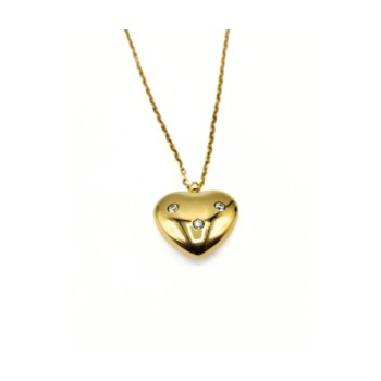 CL. ACCIAIO CUORE E ZIRCONI MOD. PDD00267 [25cc79df]