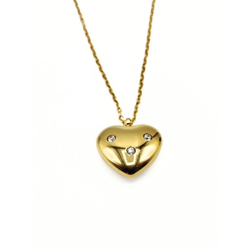 CL. ACCIAIO CUORE E ZIRCONI MOD. PDD00267 [25cc79df]