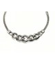 BR. IN ARGENTO 2 FILI FOPE E INTRECCIO CENTRALE MOD. SSBR014 [7f4f1f8f]