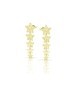 ORECCHINI IN ORO 9KT CON STELLE PENDENTI MOD. 1185 [366a4531]