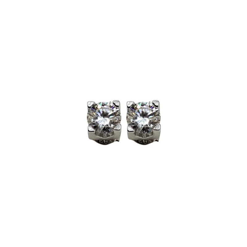 OR. PUNTO LUCE IN ARGENTO E MOISSANITE 1,60  KT mod. 78179 [dcc9af62]