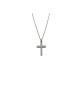 CL. CROCE  IN ARGENTO E MOISSANITE  0,24 KT MOD. 78198 [8d99725a]