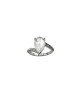 AN. SOLITARIO GOCCIA ARGENTO E MOISSANITE 4,00 KT MOD. 78335 [ca9afa93]