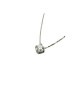 CL. PUNTO LUCE IN ARGENTO E MOISSANITE 0,50 KT MOD. 78910 [6044f7e1]