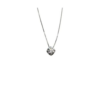 CL. PUNTO LUCE IN ARGENTO E MOISSANITE 1,20 KT MOD. 78912 [b73b05ef]
