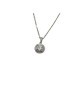 CL. PUNTO LUCE TONDO IN ARGENTO E MOISSANITE 1,00 KT MOD. 78922 [00af3182]