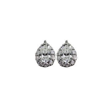 OR.GOCCIA IN ARGENTO E MOISSANITE 2,1  KT MOD. 79509 [4cb9f145]