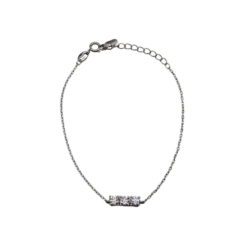 BR.IN ARGENTO E MOISSANITE TRILOGY 0,9 KT MOD. 79519 [fb239c99]