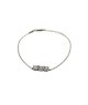 BR.IN ARGENTO E MOISSANITE TRILOGY 0,9 KT MOD. 79519 [2205df94]