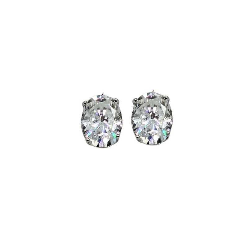 OR. PUNTO LUCE IN ARGENTO E MOISSANITE 3,00 KT MOD. 79530 [9dc39b2a]