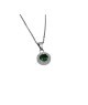 Collana  in acciaio con pendente  tondo mod.PDD00262 [5dc6481a]