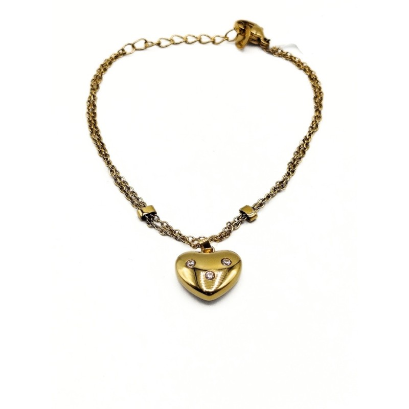 BR. ACC. CON CUORE E ZIRC. MOD.BRD00528 [2abdc461]