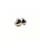 orecchini cuore bombato in argento 925 mod. ssor59 [f41a9f1d]