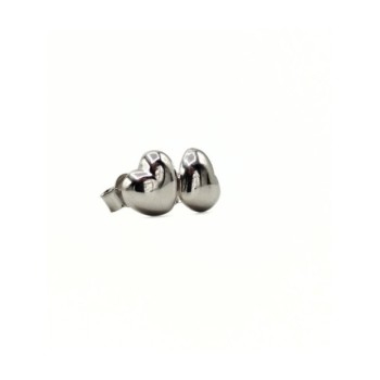 orecchini cuore bombato in argento 925 mod. ssor59 [43075e19]