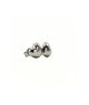 orecchini cuore bombato in argento 925 mod. ssor59 [43075e19]