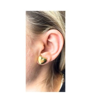 orecchini cuore bombato in argento 925 mod. ssor59 [73dd1c68]