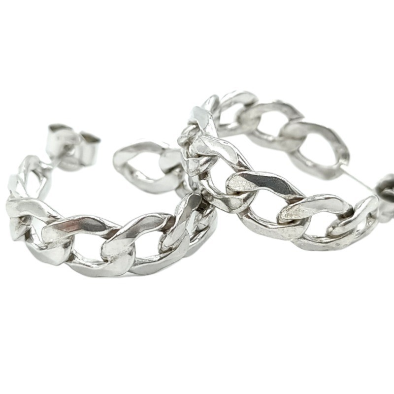Orecchini intreccio in argento Mod. SSOR72 [b0305b16]