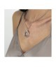 Collana a cerchi torchon intrecciati MOD. XGR687 [74bfda46]
