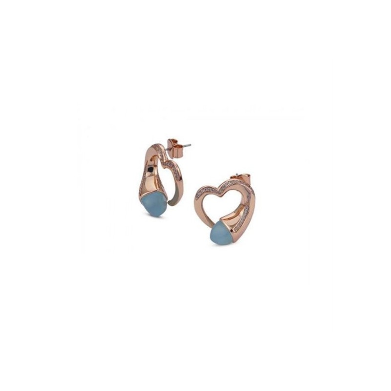 ORECCHINI METALLO CON CRISTALLI MOD. KOR033RA [8efc436b]