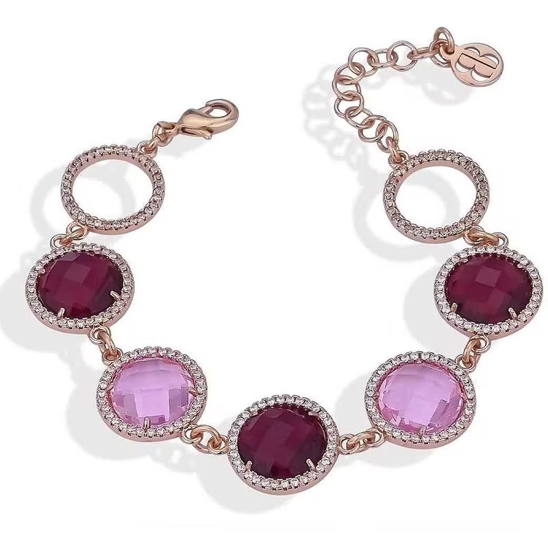BRACCIALI CRISTALLO COLORATO MOD. XBR955RS [4a2d79b2]