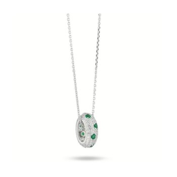 COLLANA ARGENTO E  ZIRCONI MOD. GR901V [2e66f7e0]