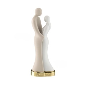 COPPIA INNAMORATI H22 BASE ORO MOD. R18350/2ORO [80bd9382]