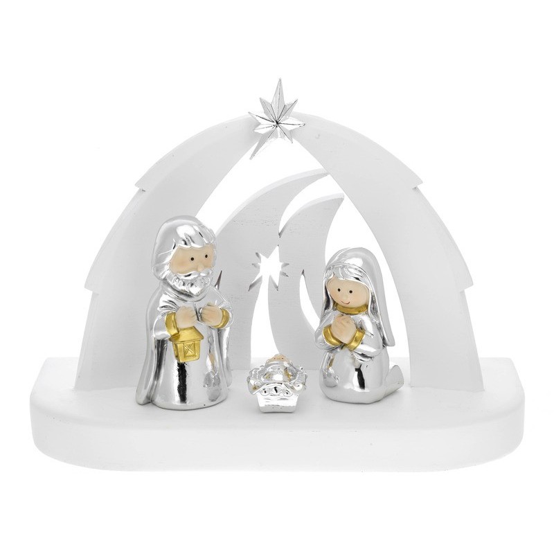 PRESEPE CAPANNA BIANCA, MOD. 8586-07 [d1c609e0]