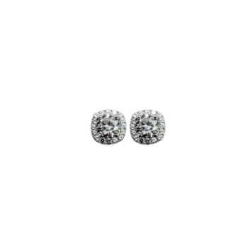 OR.QUADRATO CON PAVE' IN ARG. E MOISSANITE 2,00KT mod. 78215 [b3d3f070]