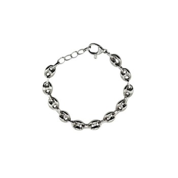 bracciale maglia marinara in argento mod. tghbr3699 [9e9cf582]
