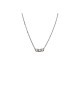 COLLANA TRILOGY IN ARGENTO E MOISSANITE 0,60KT MOD. 78919 [06aaa9e3]